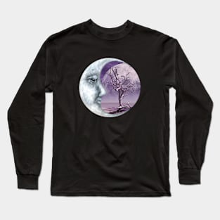 Moon Crescent - Alien World Long Sleeve T-Shirt